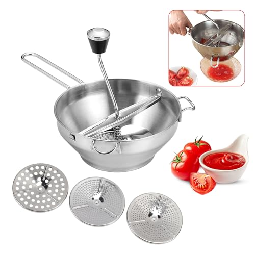 How does a food mill work?