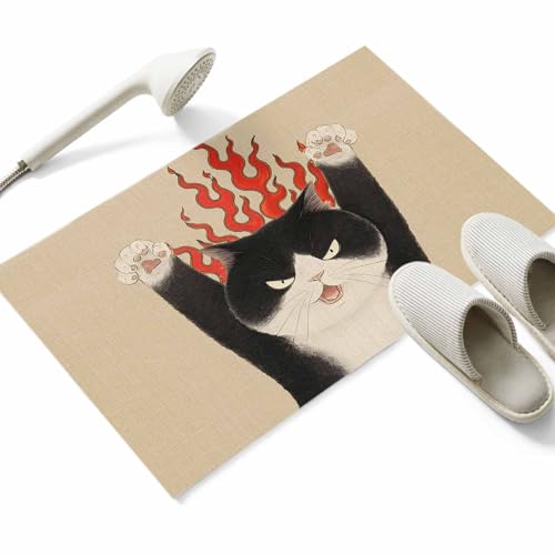 LEO BON ���փ}�b�g �h�A�}�b�g �J�[�y�b�g �g�C�� ���� ���ӂ� �����` ���� �z�� �􂦂� �L�b�`�� �k���� ������� �K�i ����~�ߕt �R�� �h�L �h�� �a�� �{���Ă�L ���� �x�[�W���F 40×60cm