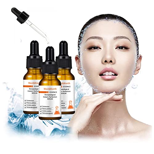 2022 Zero Pore Instant Perfection Wrinkle Essence, Instant Perfection Serum, Whhrle Always Young Lactobionic Acid, Active Skin Advanced Ageless Serum, Nourishes & Moisturize & Refine Pores (3pcs)