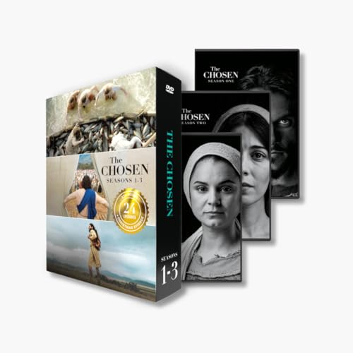The Chosen: Juego completo de cajas de la temporada 1-3 en DVD, las 3 estaciones incluidas