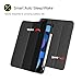 Divufus Case for iPad Air 11-inch M3 (2025) / M2 (2024), Air 5th Generation (2022) / 4th Generation (2020) 10.9 inch, Auto Sleep/Wake Smart Cover Soft TPU Back Case with Pencil Holder, Black