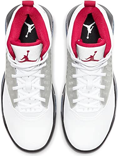 Miniatura 3 de Nike Cd6107-100, Basketball Shoe Hombre, White Gym Red-Black-Reflect Silver, 44 Eu