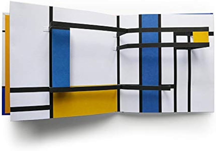 Mondrian, pop-up monumental: Amazon.co.uk: Collectif