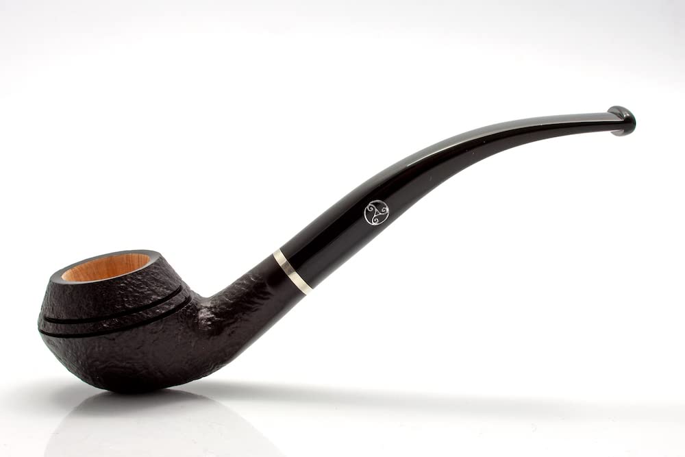 Rattray's Rattrays Mary Sand 161 Half-Bent Rhodesian Pipe from Stadlerweine, Length 150 mm, Head Height < 35 mm, Head Bore 18 mm, 9 mm