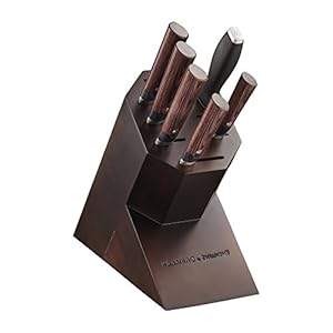 Kramer by zwilling meiji 7 pc knife block set  urban country home decor