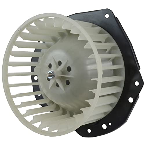 Image of TRQ Heater Blower Motor with Fan Cage Assembly Compatible with Chevy GMC Olds Pontiac Buick