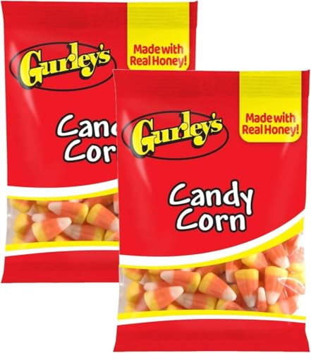 Gurleys Candy Corn x 2 - Made With Real Honey - 142g Per Bag - American Import