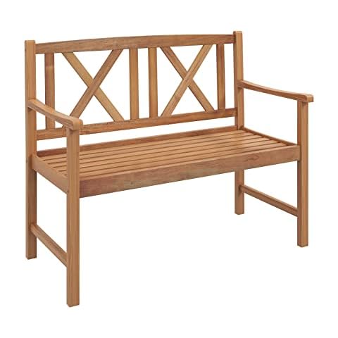 Banc de Jardin COSTWAY en Acacia Cover