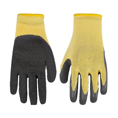Guantes de electricista ignífugos de goma – Aislantes antideslizantes con resistencia a la tensión 400 V para electricistas