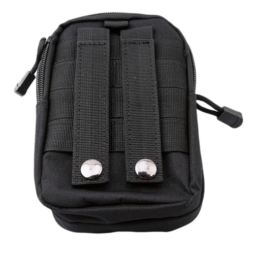 Bolsa Porta Objetos Pochete Tática Cintura Militar P/Cinto (PRETO)