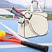 kowaku Portable Tennis Tote for Racket Storage and Travel, White