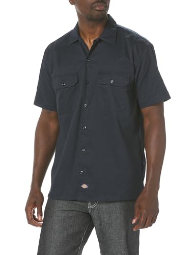 Image of Dickies Men's Flex Relaxed Fit Short Sleeve Work Shirt