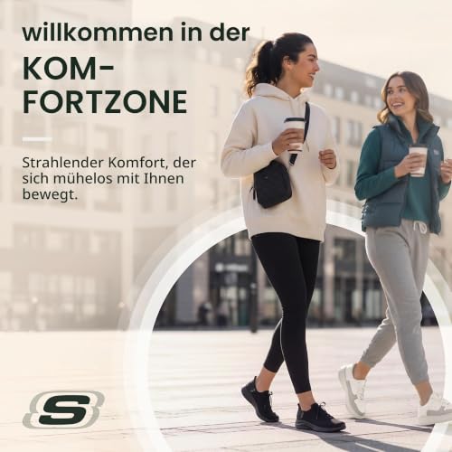 Skechers Damen Ultra Flex 3.0 Brilliant Path Turnschuhe, Black Knit/Trim, 35.5 EU Weit – Ansicht 2