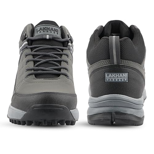 Image of FLYO By Lakhani Vardaan WOODS01 Outdoor Shoes, Sturdy Sole for Tough Terrains, Comfortable Insole, Suitable for Outdoor Activities and Casual Wear