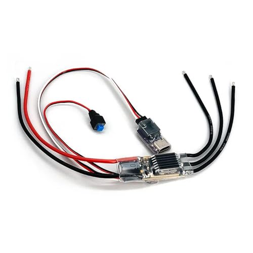 ESC AM32 50A de Alta Respuesta para Motor Sin Escobillas de Coche RC 2-6S