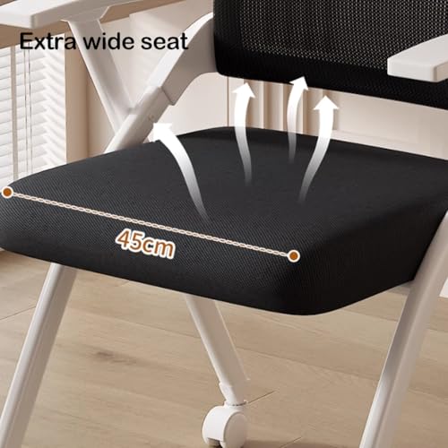 Chaise de bureau ergonomique pliable contre le manque d'espace - 7