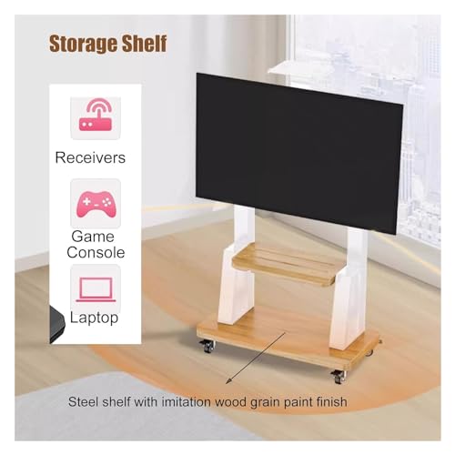 Soporte móvil para TV de 32-75 pulgadas con ruedas miniatura 5