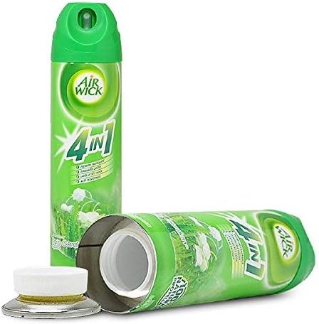 Secret Stash Can Air Freshener Diversion Safe With Storage Compartment In 6 Scents (Rain Garden)
