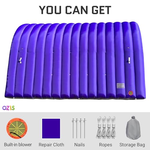 Image of OZIS 16Ft Inflatable Tunnel Entrance Sports with Installed Blower Inflatable Football Tunnel Tent Entryway for Business Advertising Event Exhibition Promotion(16x10x10Ft)