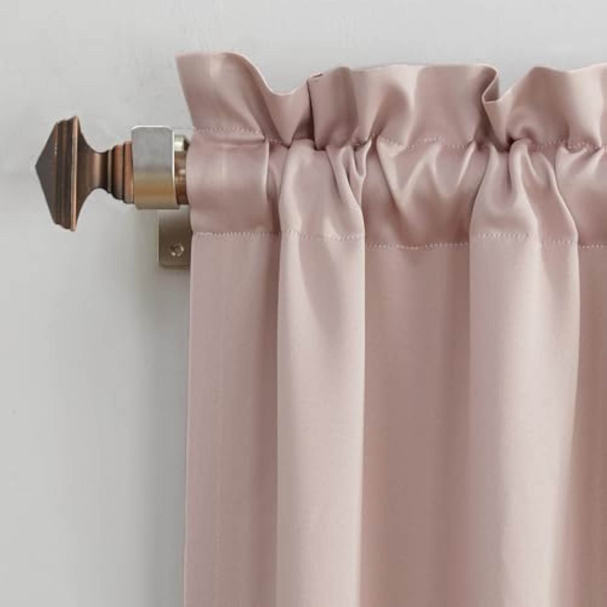 Barrow 2-Pack Solid Total Blackout Rod Pocket Curtain Panels