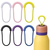 Mity rain Bottle Handle Loop Replacement for Owala FreeSip Twist 18oz 24oz, Water Bottle Cap Carry Loop Handle (6PCS Loops)