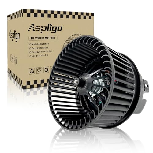 Aspligo 700272 AC Heater Blower Motor Fan Assembly Fit for Ford Escape 2013-2019， Focus 2012-2018 ，Transit Connect 2014-2018 GV6Z19805AA, GV6Z19805B, H1FZ19805A, H1FZ19805B