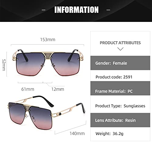 Lunettes de soleil Steampunk expression de soi et style métal lourd unique