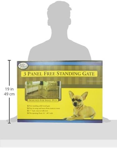 four paws folding panel gate