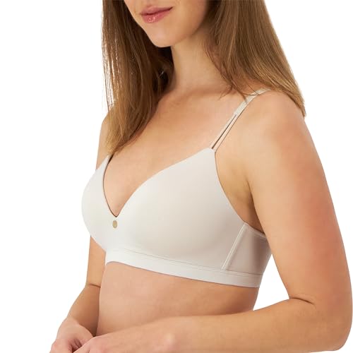 Image of Maidenform Women's Wireless Bra, Everyday Luxe T-Shirt Wireless Bras for Women, Convertible Straps, Smoothing