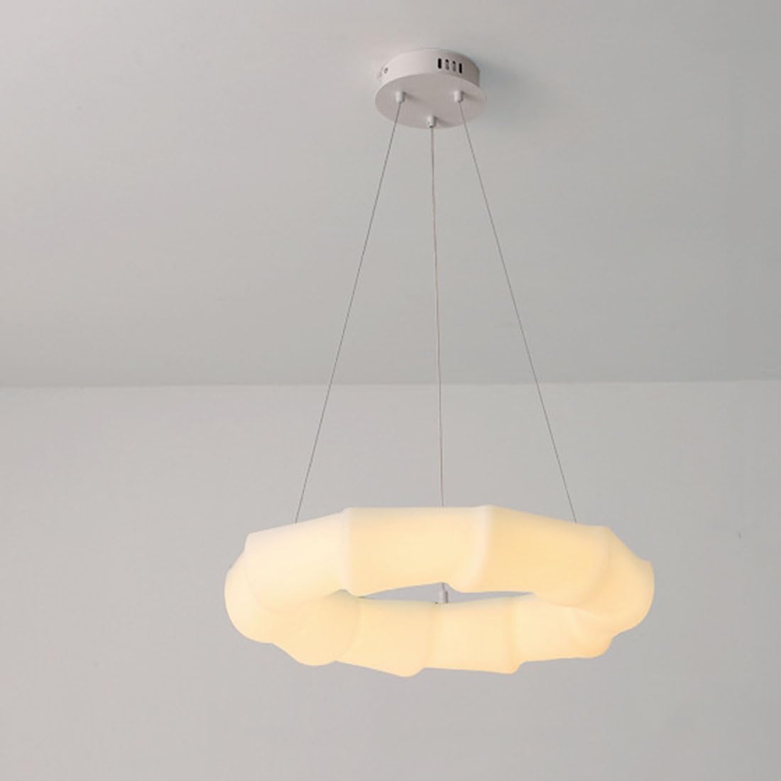 Lustre à Biscuits LED romantique avec lumière confortable de chambre - 8