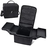 🌞【Box Organizzatore Multifunzionale per L'organizzatore del Trucco】La valigia make up professionale nostra scatola da viaggio per la tecnologia delle unghie non può solo conservare i cosmetici o gli strumenti per unghie, ma anche gioielli, accessori elettronici, telecamere, oli essenziali e prodotti per la cura. Makeup Artist professionista, artisti per unghie, DEVE -avere per principianti! Il giorno di San Valentino, il Natale, il Capodanno, il compleanno, il matrimonio, ecc.