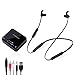 Avantree HT4186 Cuffie Wireless Auricolari a Collana Senza Fili per TV, PC con Trasmettitore Bluetooth, per Audio Ottico Digitale, RCA, AUX da 3.5mm, Plug & Play, Nessun Ritardo Audio