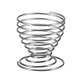 Soporte para huevos duros de alambre Tazas para huevos duros Rejilla para huevos vapor de acero inoxidable, suficiente. - es un para colocar huevos o huevos de pato en la cocina, comedor y otros lugares.