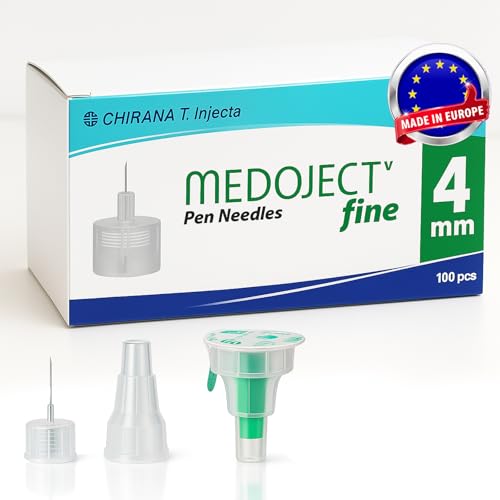 Sterile Einweg-Nadeln 32G (0 23 x 4mm) - 100 Stück Mit Schutzfolie Für Labor Industrie Kosmetik Lebensmittelherstellung Epoxidharz Parfüm Schmierstoffe Dichtstoffe