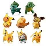 🎂【Das Paket Beinhaltet】: 8 Stück Die Cartoon Mini-Figuren mit dem Thema Zeichentrickfigur, jeweils ca. 4 cm groß, wie das Bild zeigt, werden als Set verkauft.
