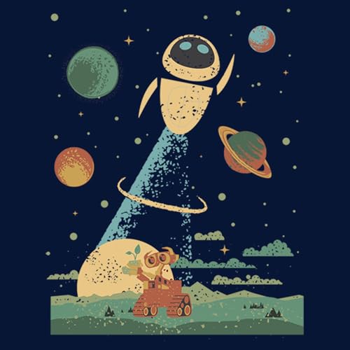 Boy's Wall-E Duo in Space T-Shirt2