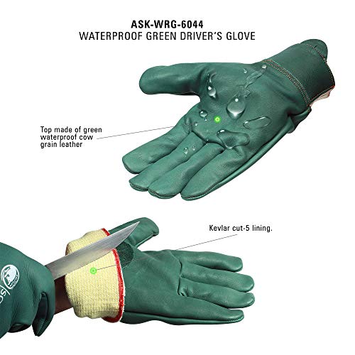 SAFTA Cut Resistant Gloves, Kevlar lining gloves Level 5 Protection, Thorn proof Gardening