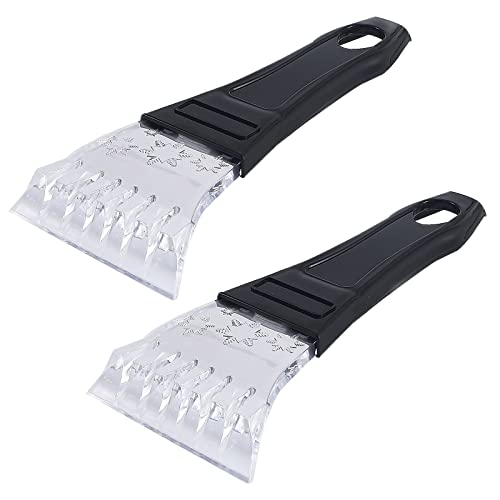 Le Grattoir de Glace pour Les Voitures,Lot de 2 Grattoirs à Glace Pour Pare-Brise de Voiture,Grattoir Vitre Voiture,Raclette Pare Brise Voiture. Grattoirs à Neige Cover