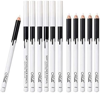 超定番 Lol Fun 2xlot12ピース 個防水ハイライトアイシャドウアイライナーペンシルメイクアップスティックホワイト