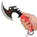 Armory Replicas Zombie Killer Skullsplitter Throwing Axe - Red