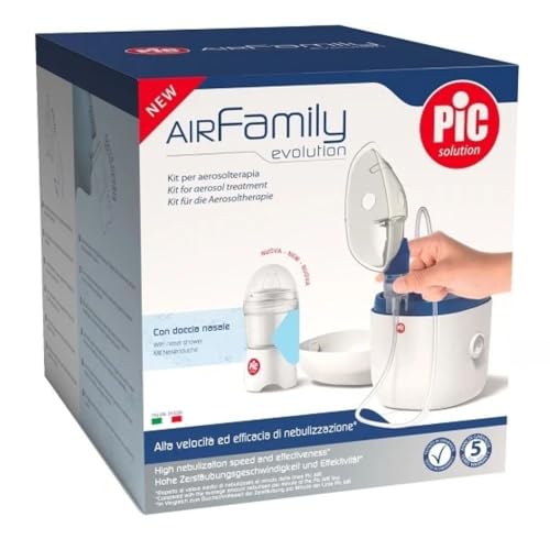Pic AIRFamily Evolution Apparecchio Aerosol a Pistone