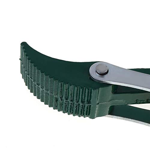 Image of Inditrust 12inch Oil Filter Wrench Belt (Yellow, 300mm Single Sided Adjustable Wrench) with GLOVES