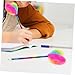 CAXUSD Cute Pens Pom Pom Pen Ballpoint Pens Heart Pompom Pen Writing Tool for Girls