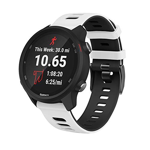 WIIKAI Correa de repuesto para 20mm,compatible con Samsung Gear S2/Sport/ActiveWatch,Forerunner 245/645.