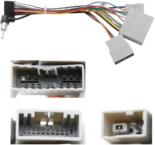 Garniture console centrale Civic 2008 kit GPS et façade d'autoradio double din - 4