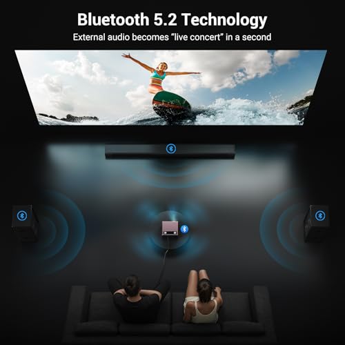 HAPPRUN 2000 ANSI Netflix Officially Licensed 4K Full HD Outdoor Projector の商品画像 7