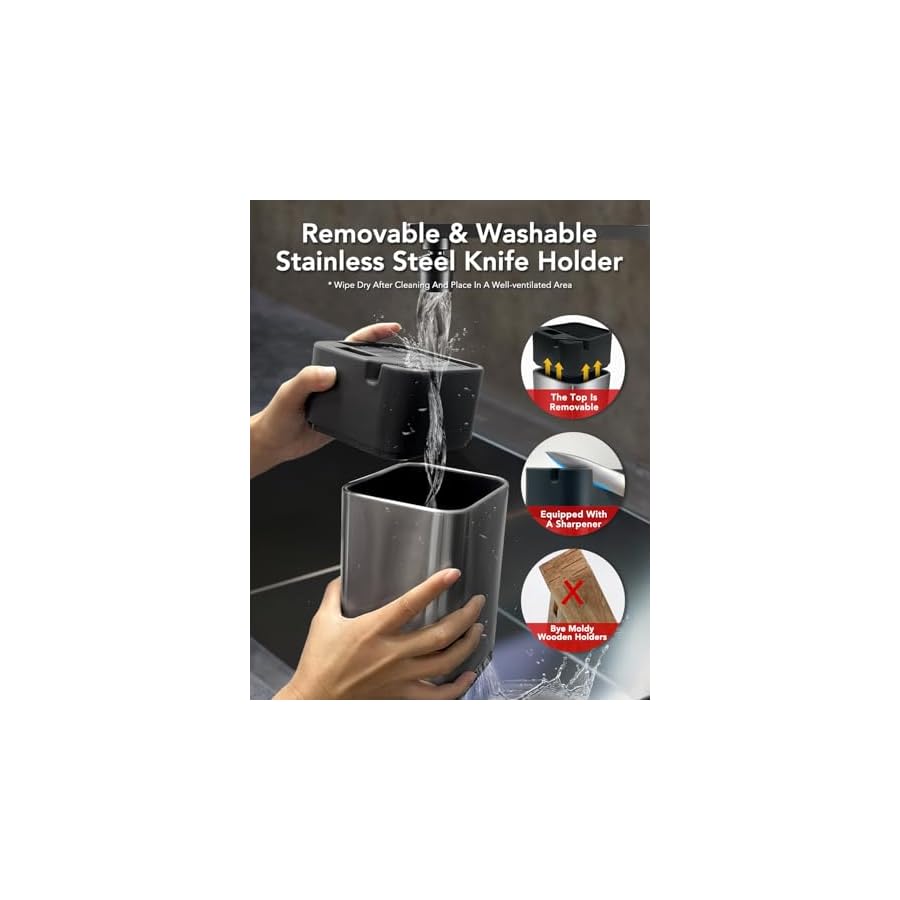 6-Piece-Professional-Chef-Knife-Block-Set-Gray-Stainless-Steel-Kitchen-Knives-with-Built-in-Sharpener-Handmade-Sharp-Blades-Ergonomic-Handles-Thicker-Spine-for-Home-Cooking-Cutting-Chopping 6 Piece Professional Chef Knife Block Set, Gray Stainless Steel Kitchen Knives with Built-in Sharpener Handmade Sharp Blades Ergonomic Handles Thicker Spine for Home Cooking Cutting Chopping