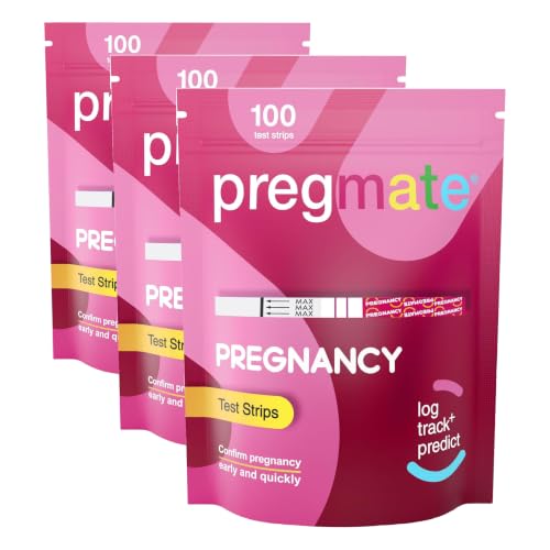 Image of Pregmate 100 Pregnancy Test Strips (100 Count) (Pack of 3)