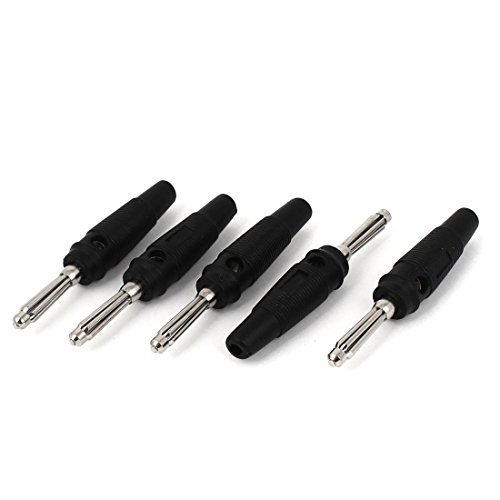 Conectores banana macho para cable de altavoz 4mm 5 piezas miniatura 1