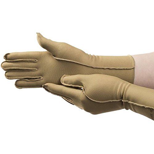 Isotoner 66665 Therapeutic Gloves, Pair, Medium, Full Finger